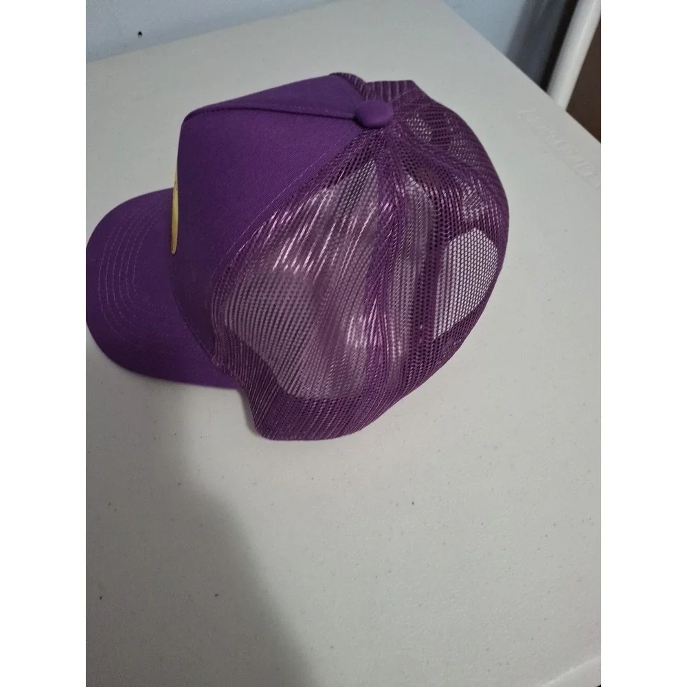 Bass Pro Shops Logo ~ Mesh Snapback Hat Fishing & Outdoors Purple